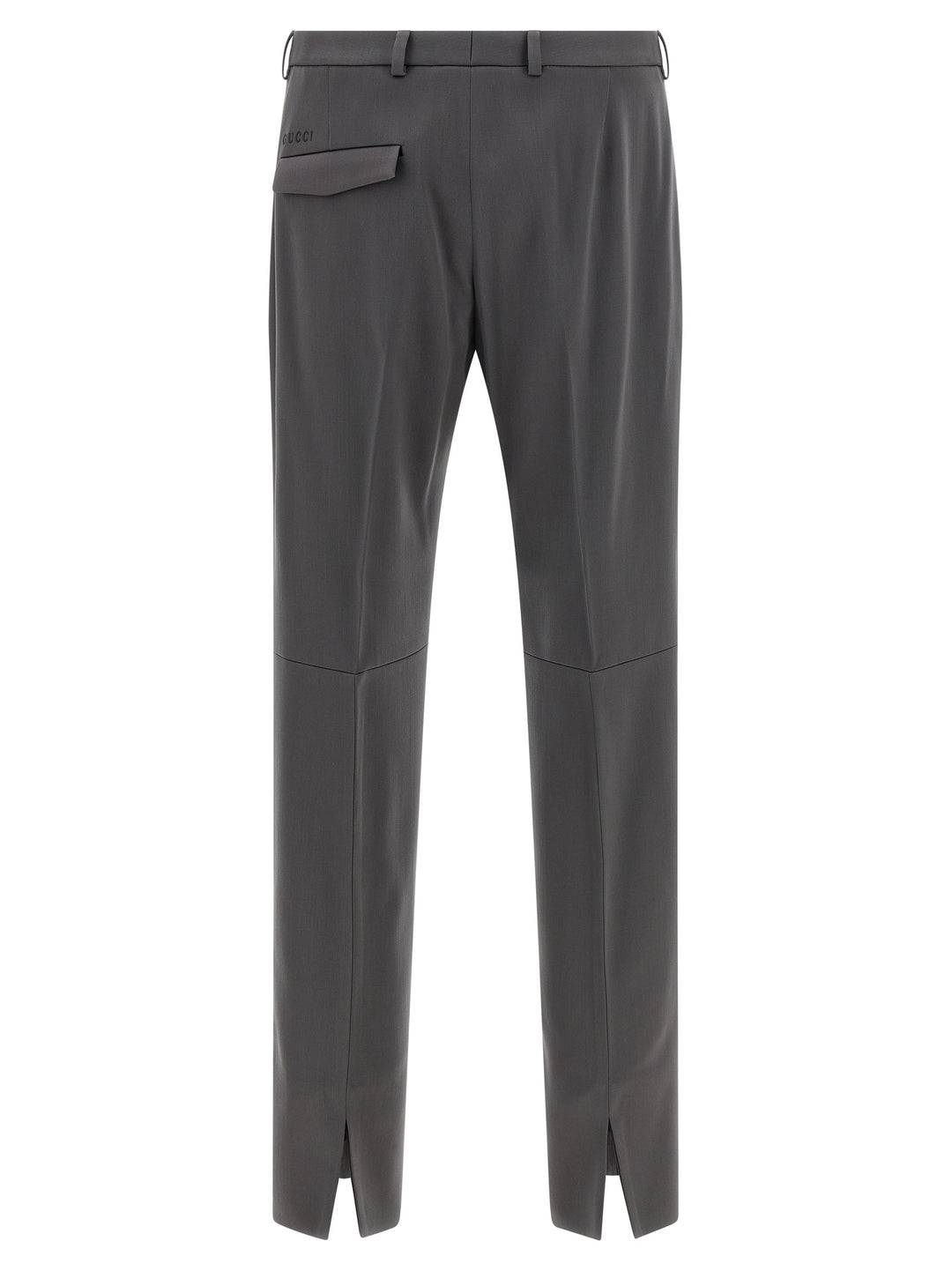 Gucci Gray Wool Dress Pants