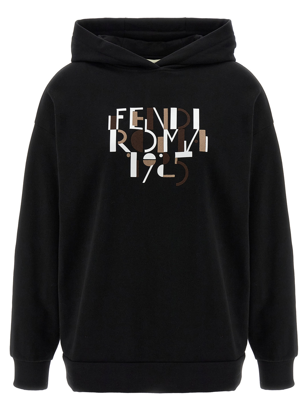 Fendi Black Cotton Sweatshirt