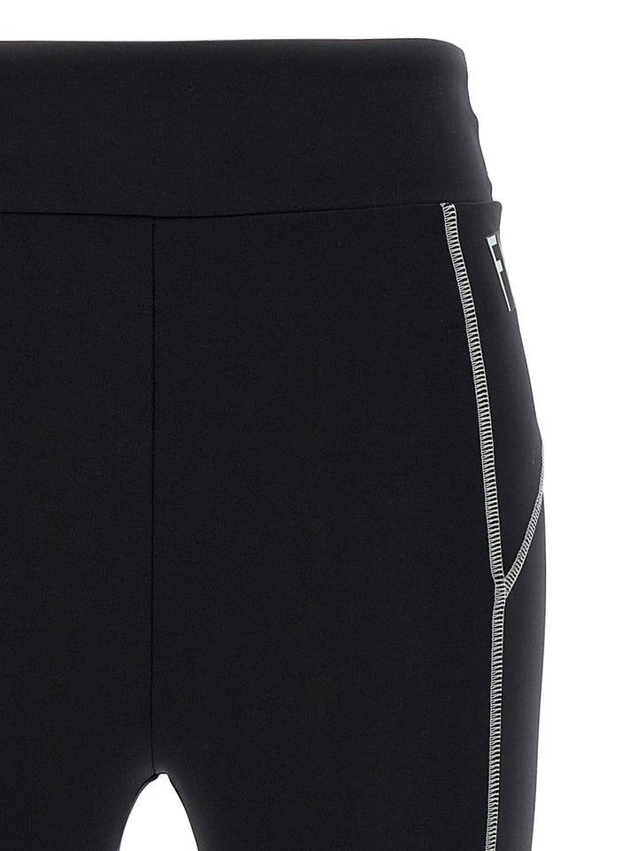 Fendi Black Polyamide Leggings