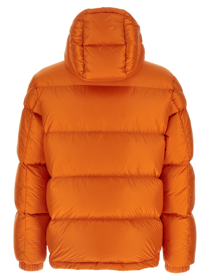 Moncler Orange Polyamide Full-Length Jacket