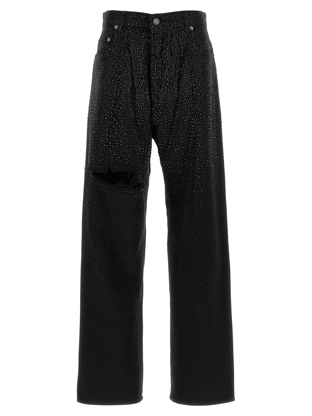 Golden Goose Black Cotton Jeans Denim