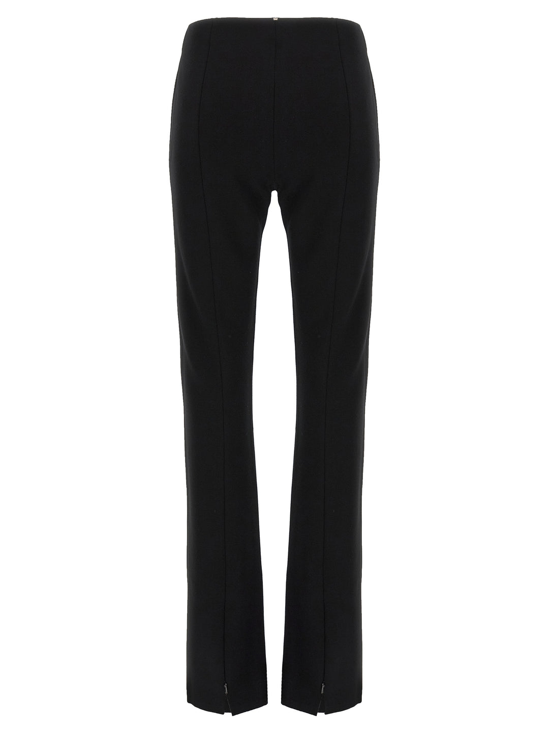 Sportmax Black Viscose Casual Pants