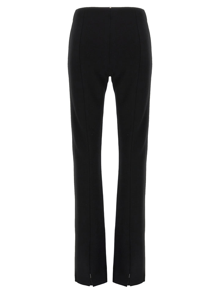 Sportmax Black Viscose Casual Pants