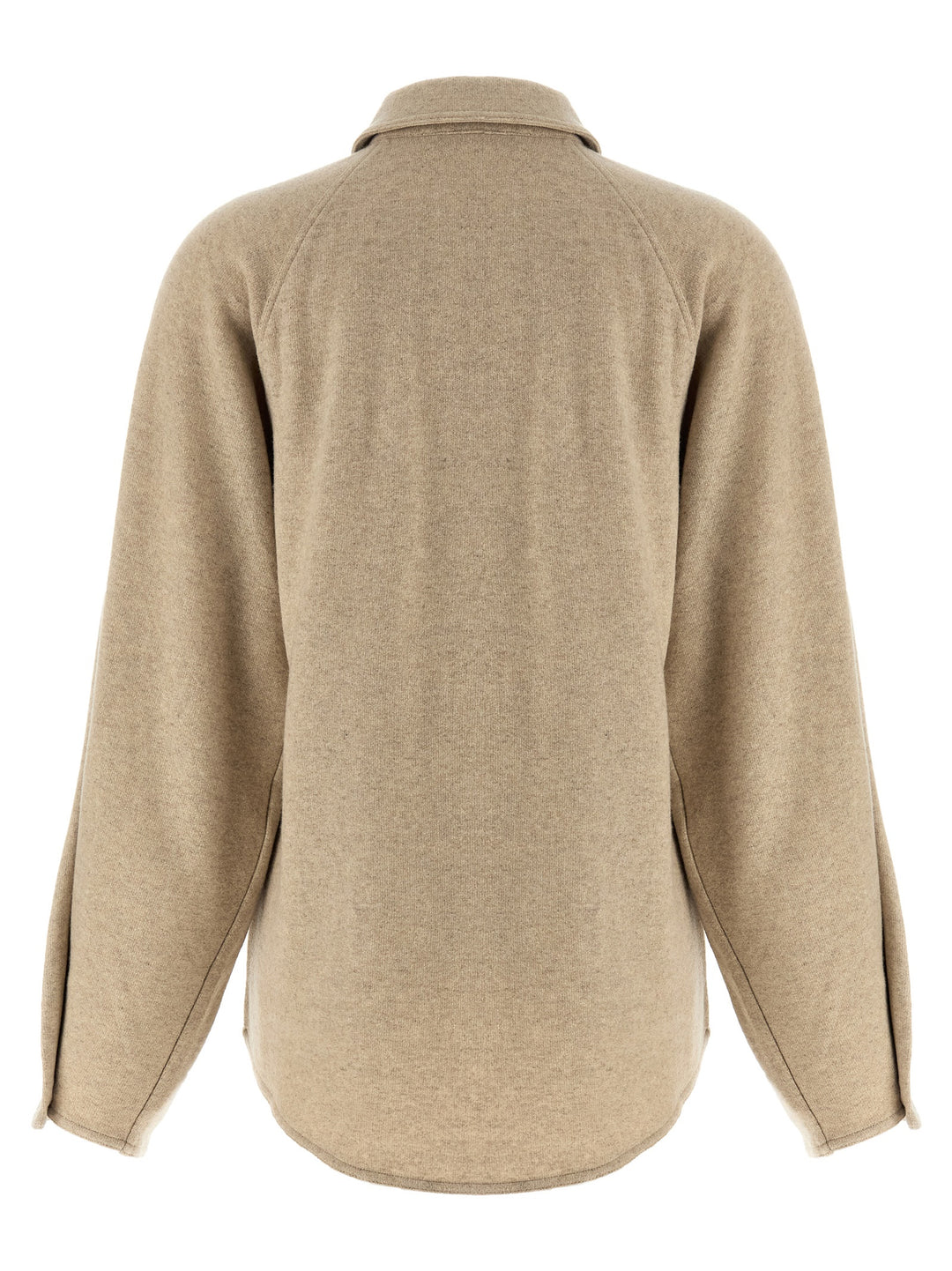 Max Mara Beige Cashmere Blouse