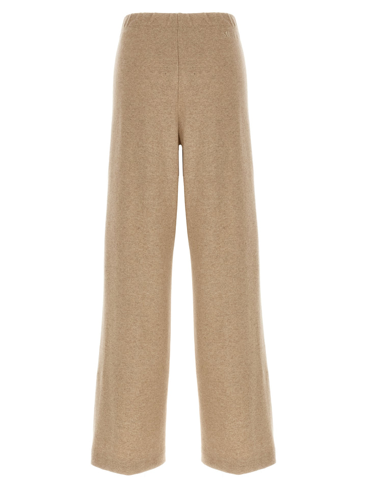 Max Mara Beige Cashmere Casual Pants