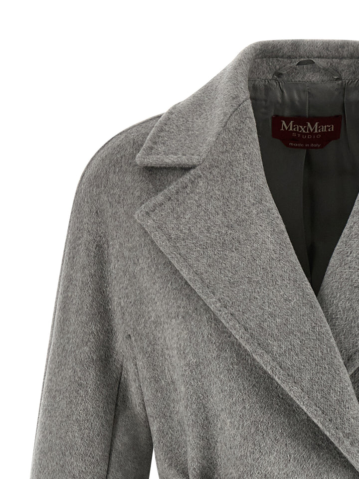 Max Mara Gray Cashmere Coat