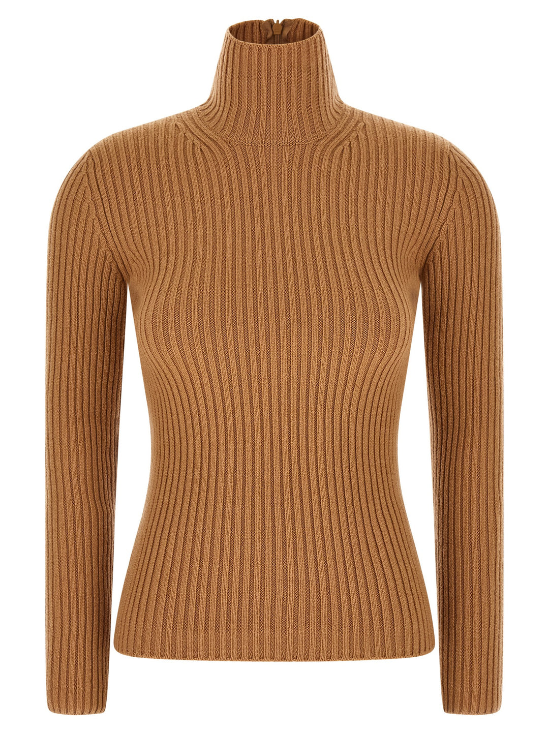 Max Mara Beige Wool Cardigan