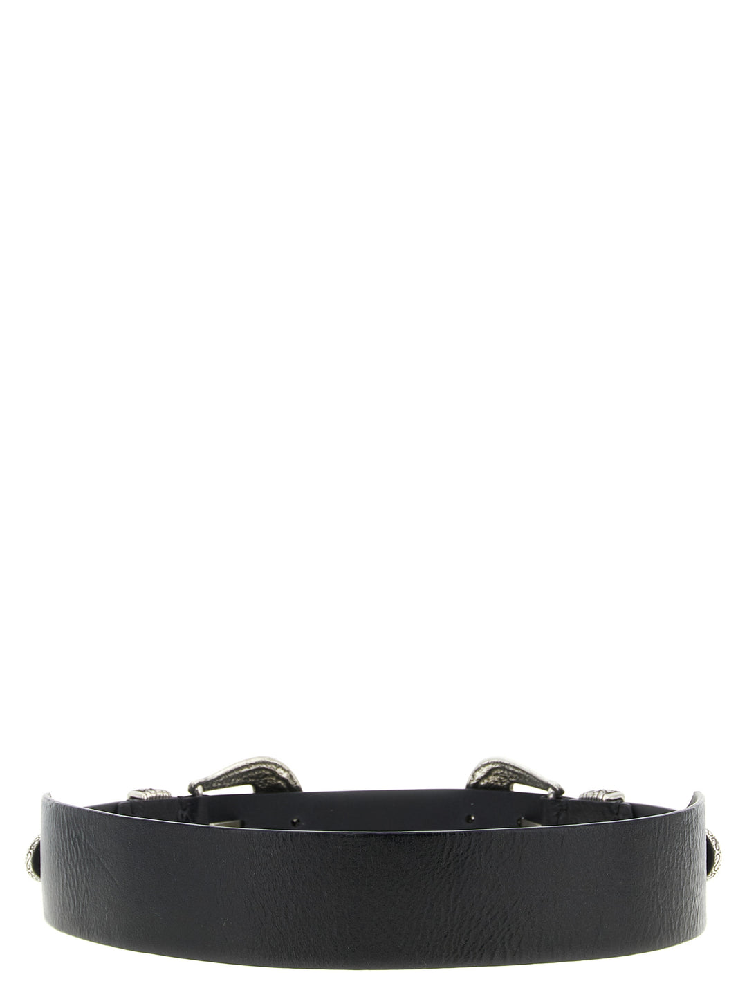 Golden Goose Black Cowhide Regular Belt