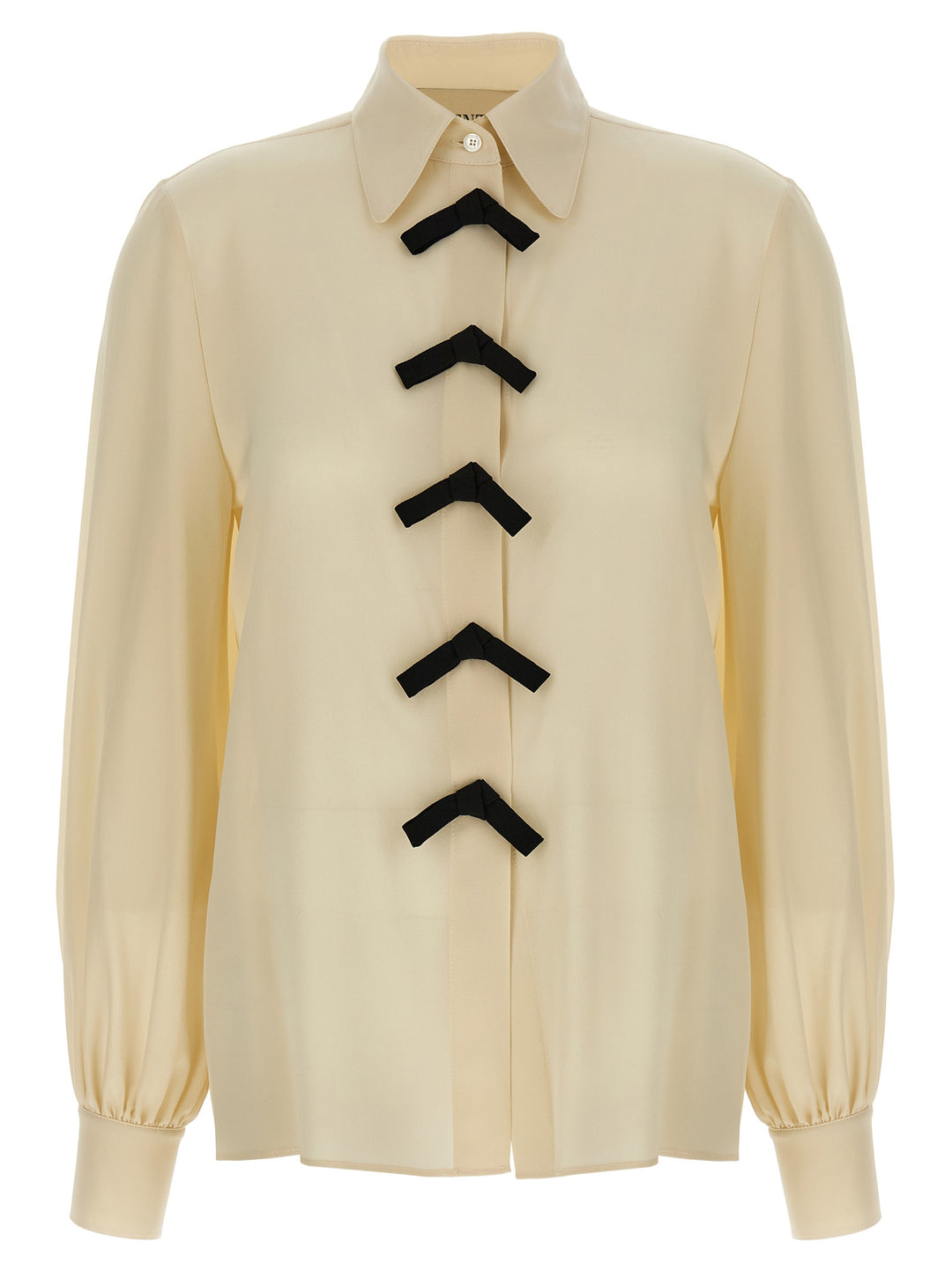 Valentino Garavani Beige Silk Blouse