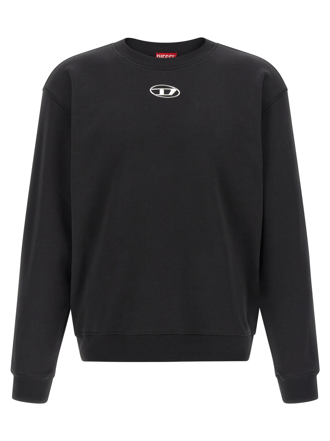 Diesel Black Cotton Sweatshirt