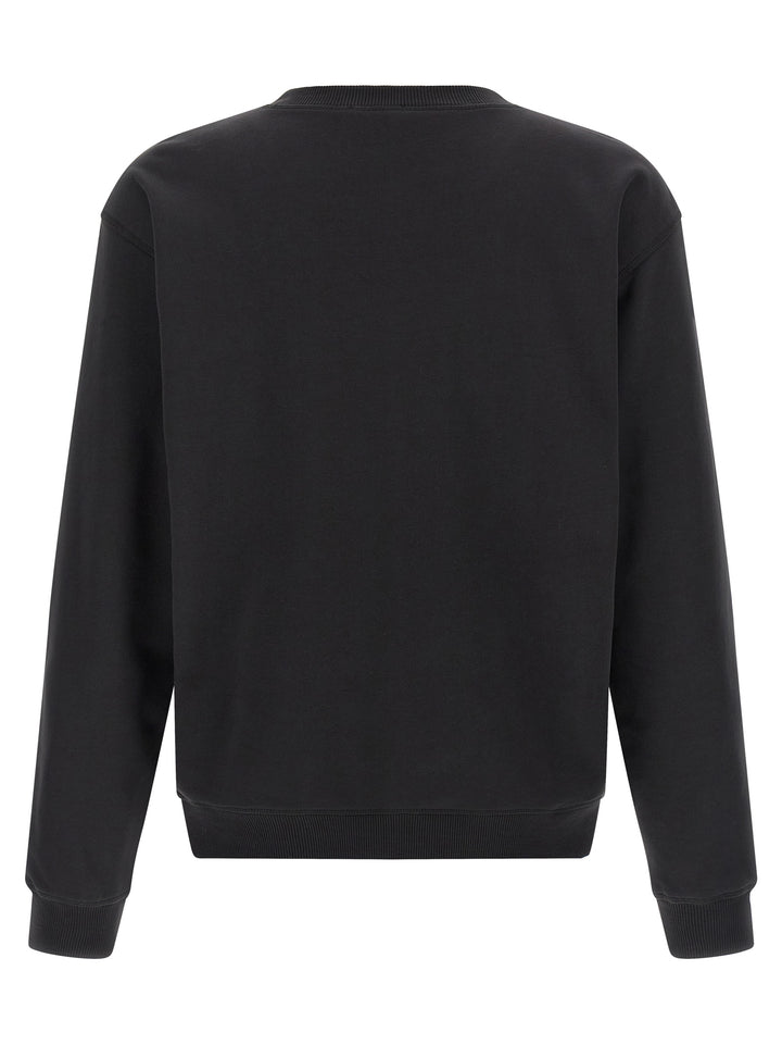 Diesel Black Cotton Sweatshirt