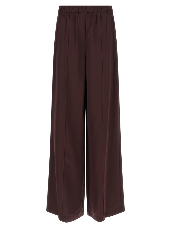 Tory Burch Bordeaux Viscose Casual Pants