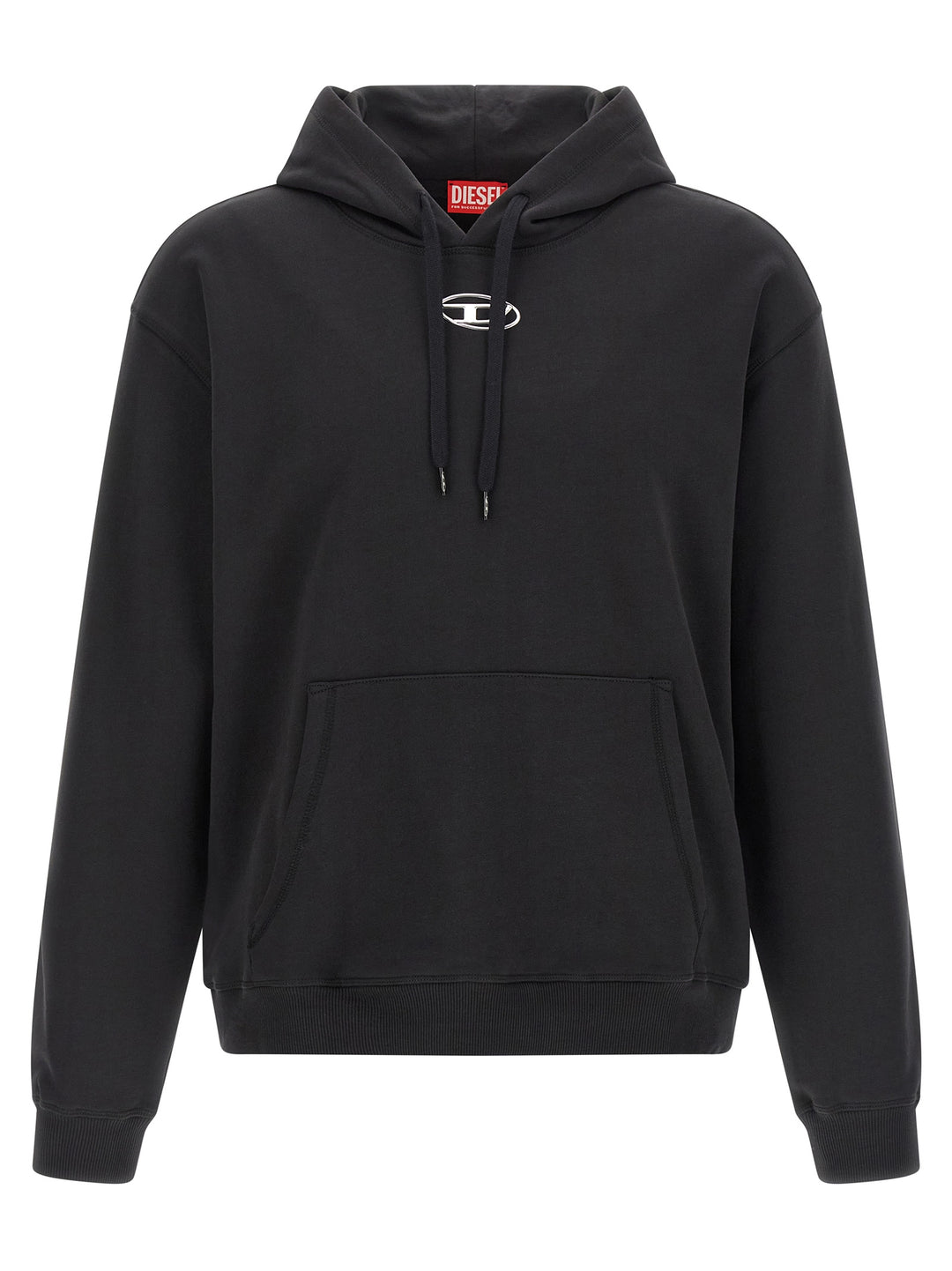 Diesel Black Cotton Sweatshirt