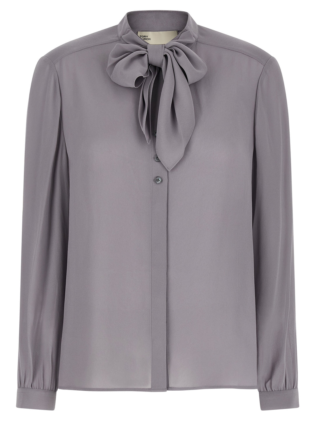 Tory Burch Gray Viscose Blouse