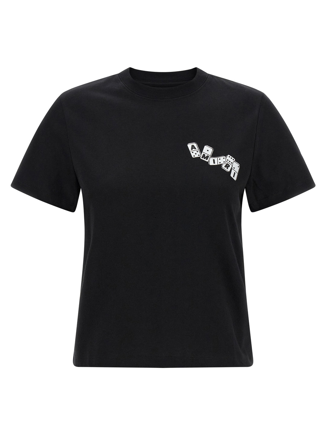 Amiri Black Cotton T-Shirt