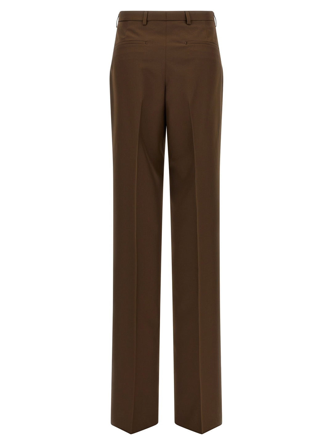 Gucci Brown Polyester Dress Pants