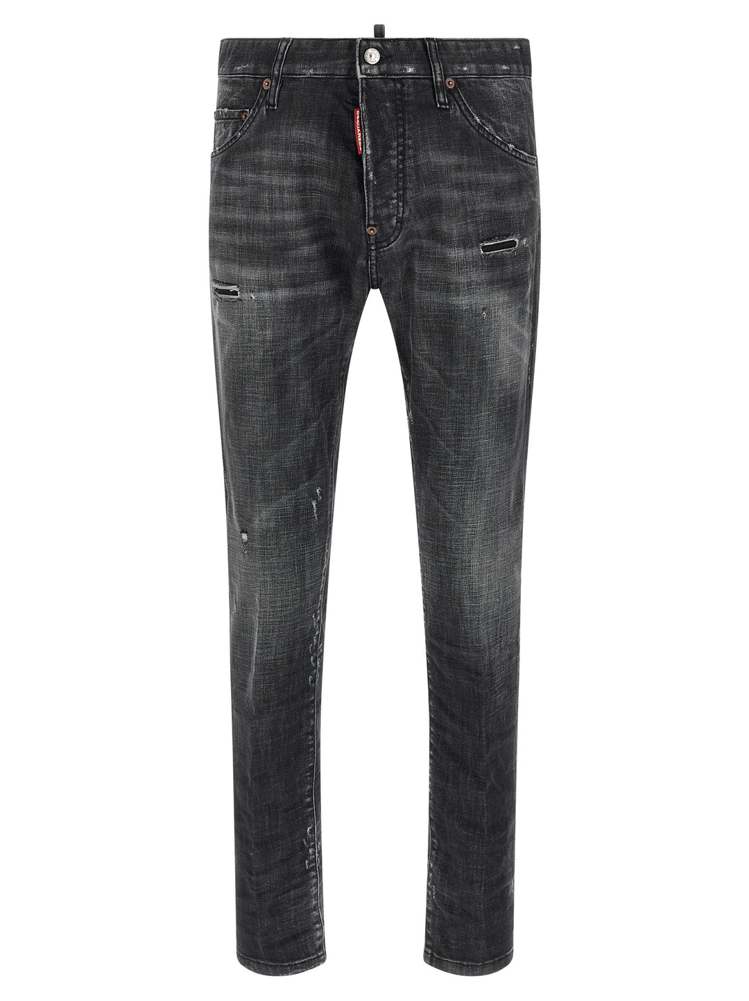 Dsquared² Black Cotton Jeans Denim