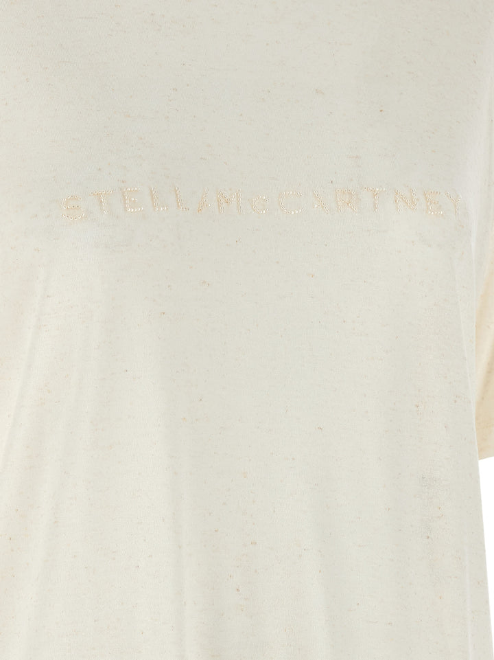 Stella McCartney White Viscose T-Shirt