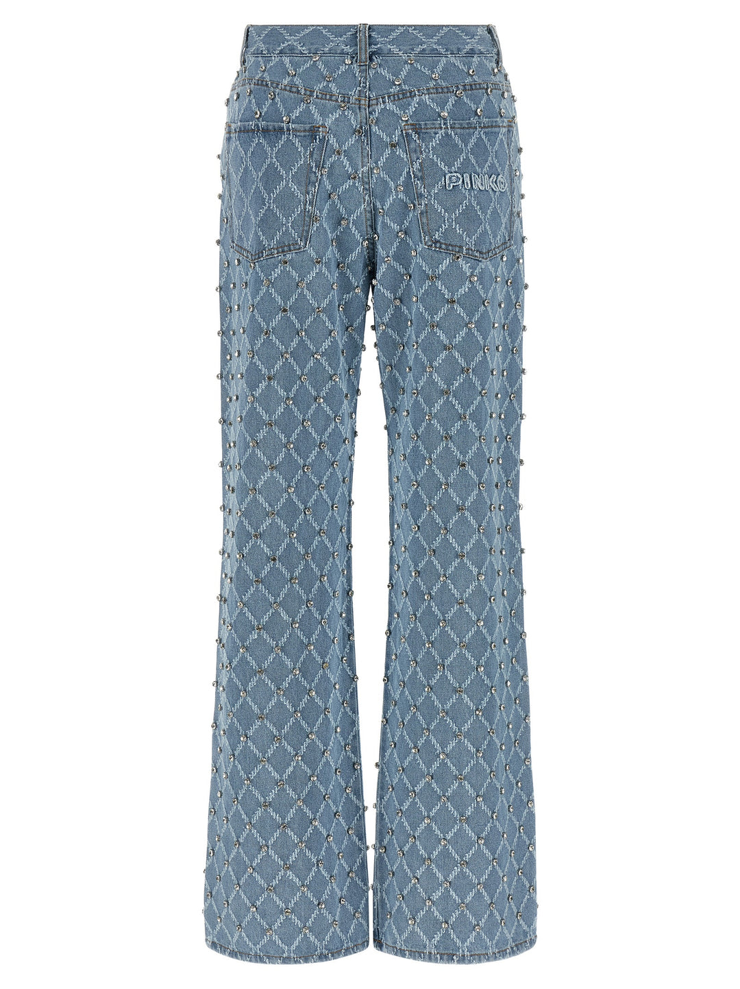 PINKO Blue Cotton Jeans Denim