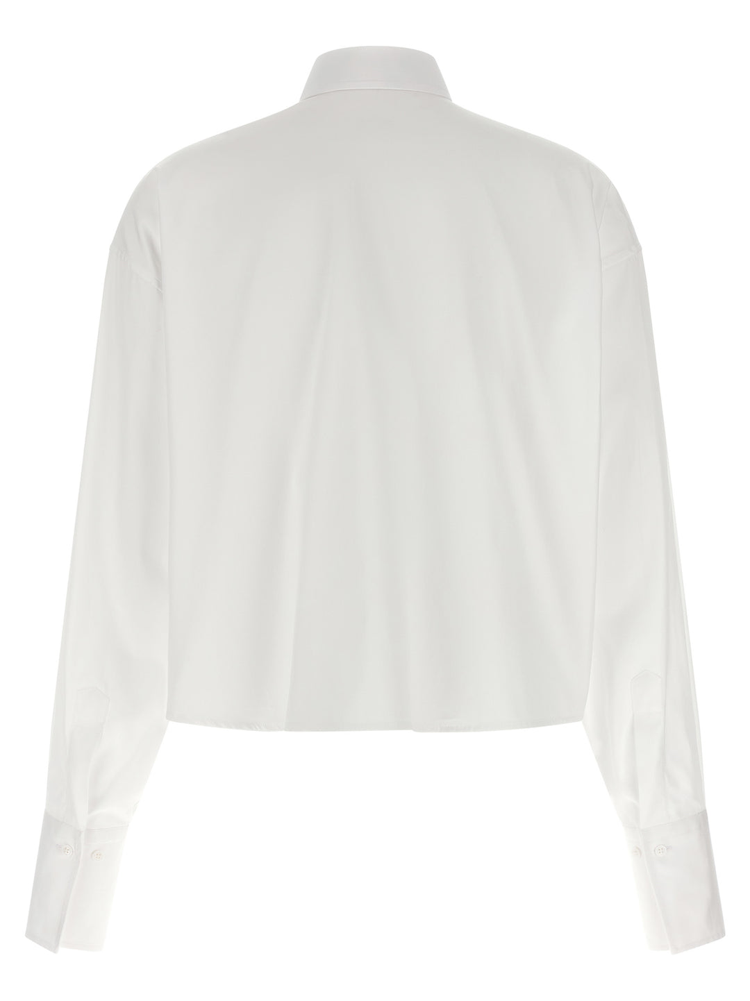 Ermanno Scervino White Cotton Blouse
