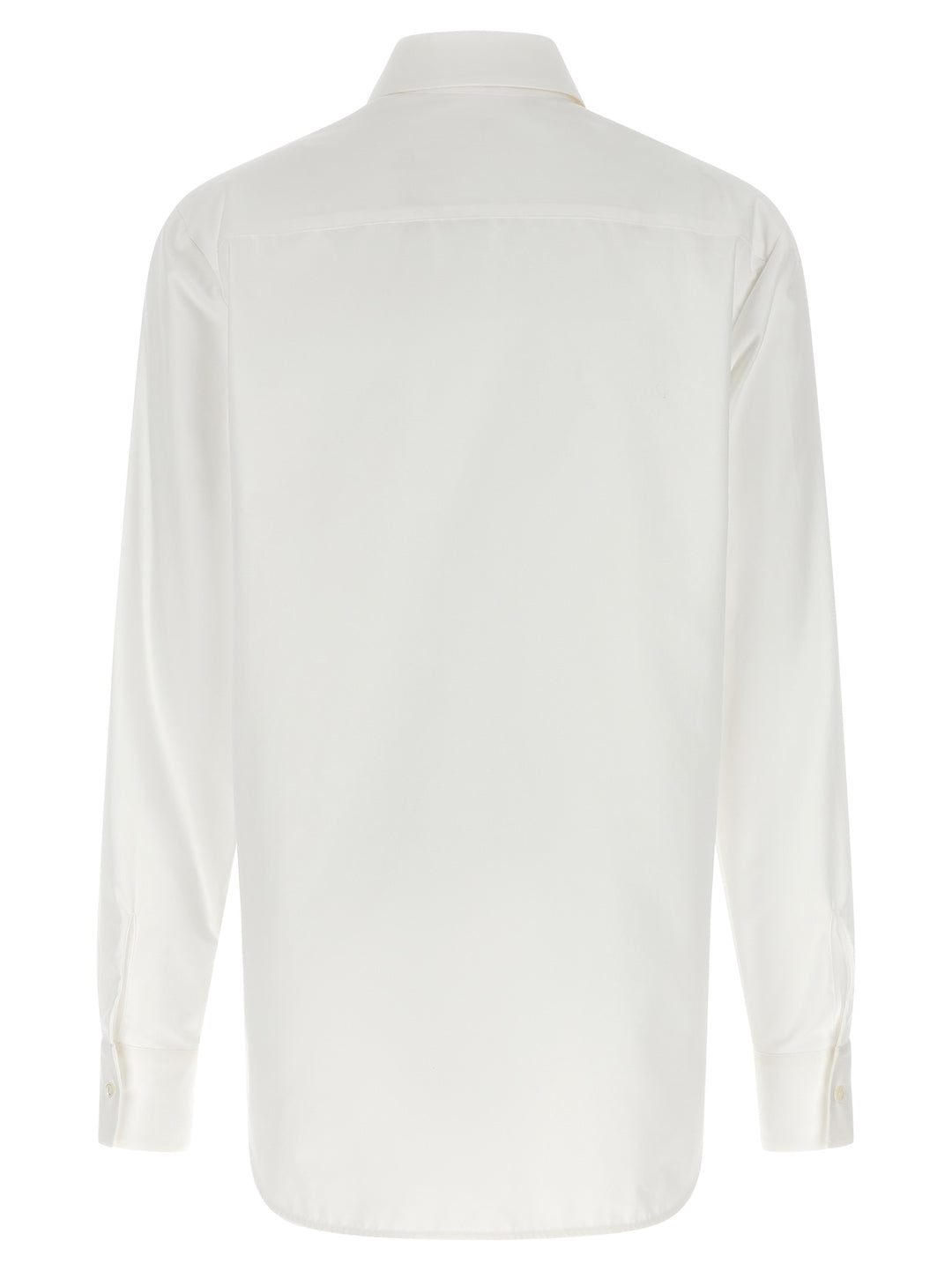 Ermanno Scervino White Cotton Blouse