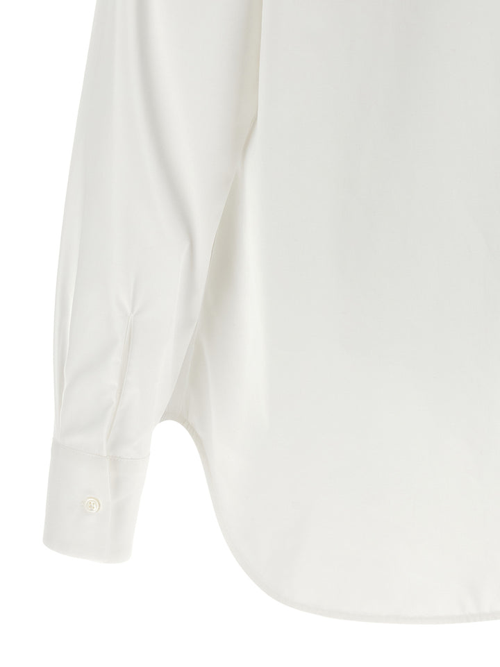 Ermanno Scervino White Cotton Blouse