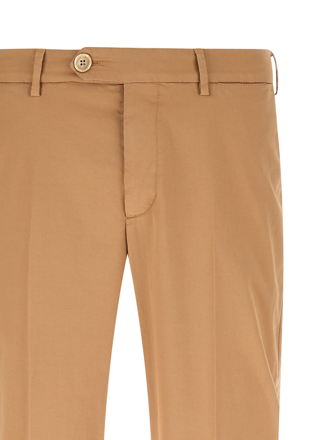 Brunello Cucinelli Beige Cotton Casual Pants