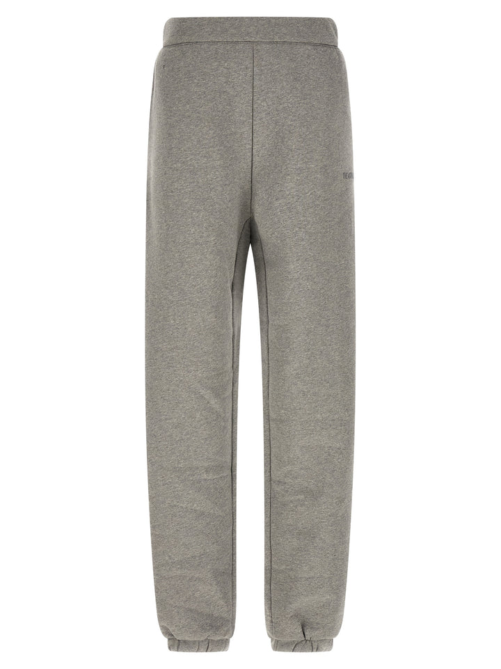 The Attico Gray Cotton Joggers (Workout Pants)