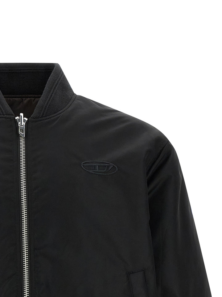 Diesel Black Polyamide Bomber