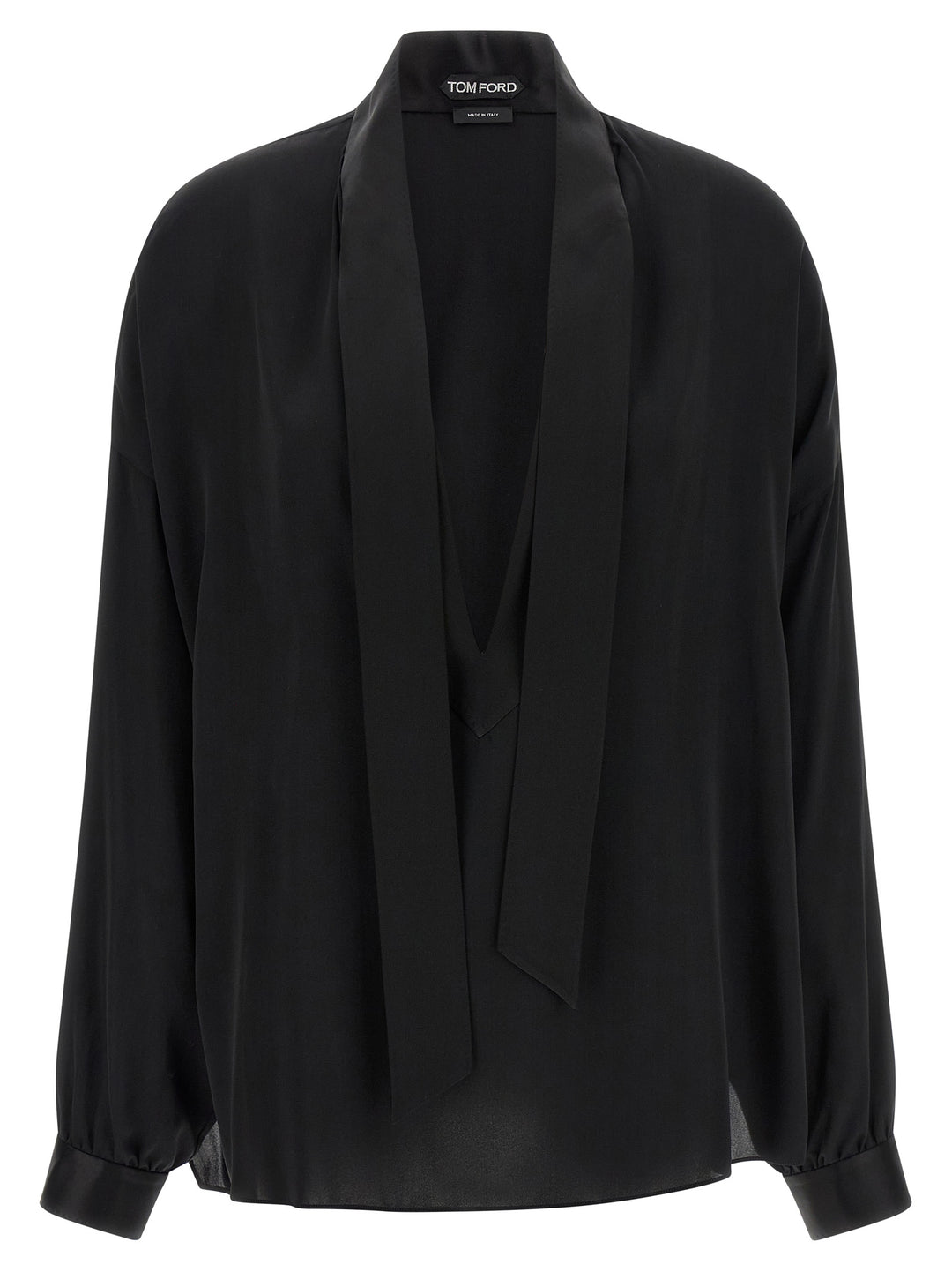 Tom Ford Black Silk Blouse