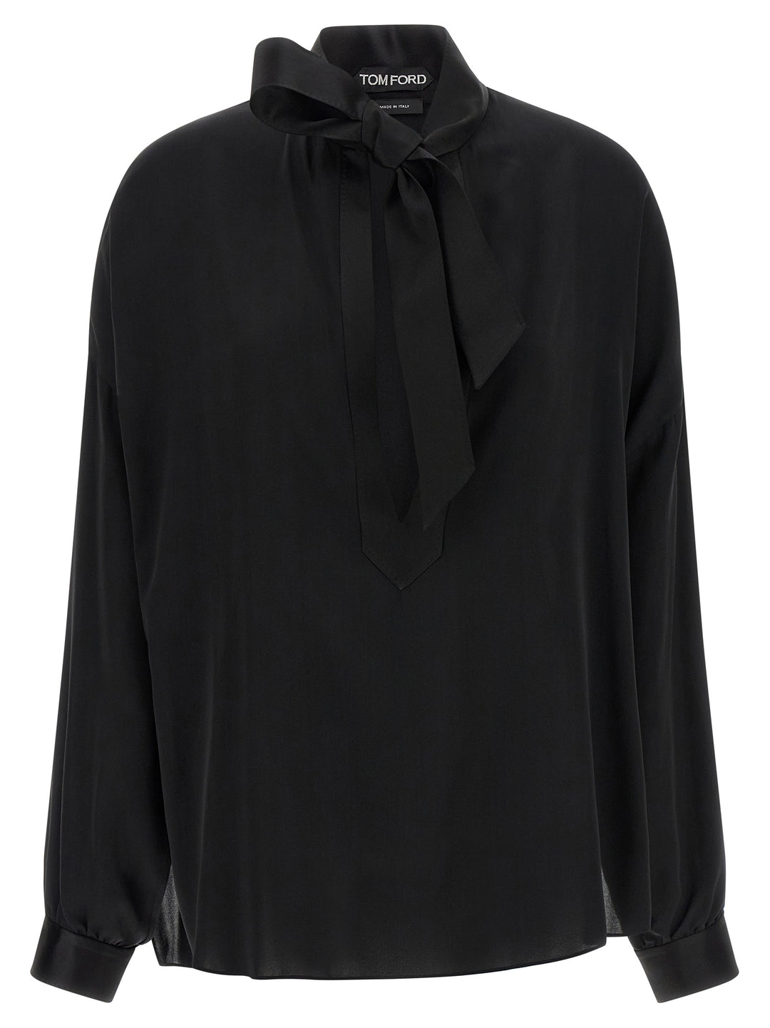 Tom Ford Black Silk Blouse