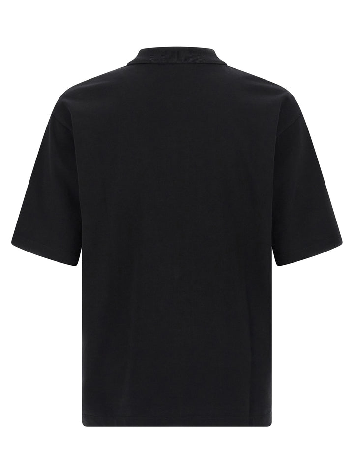 Dsquared² Black Cotton Polo Shirt
