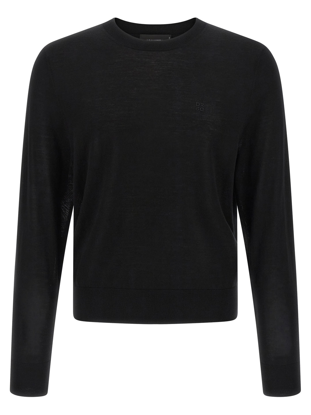 Dsquared² Black Wool Cardigan