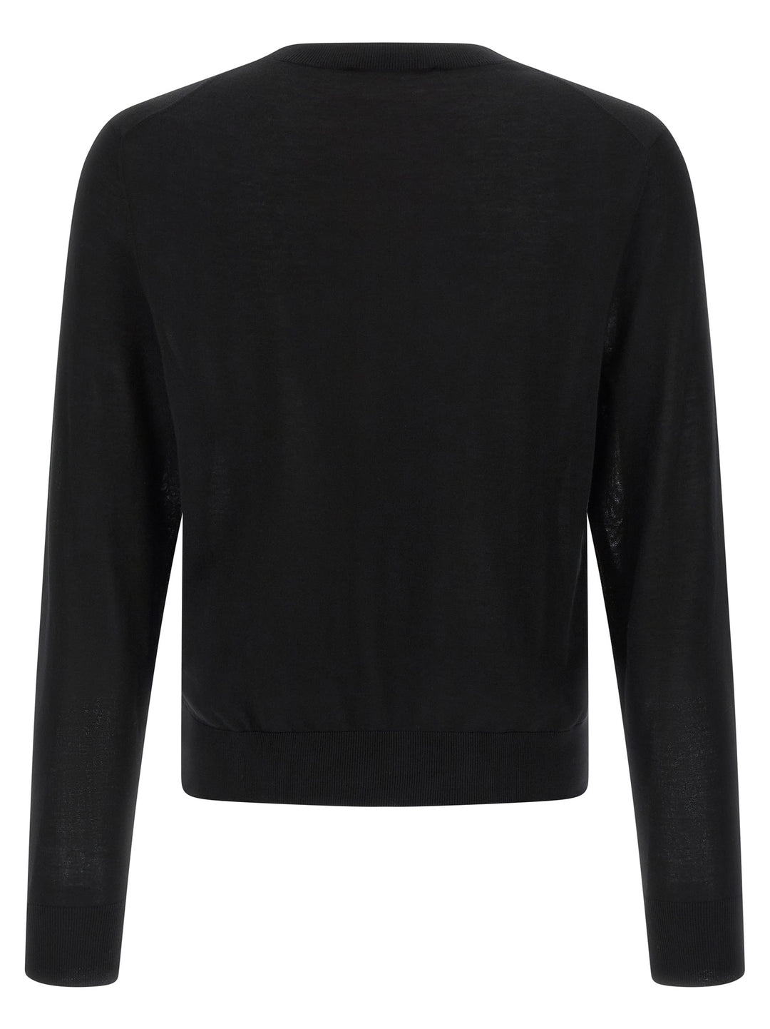 Dsquared² Black Wool Cardigan