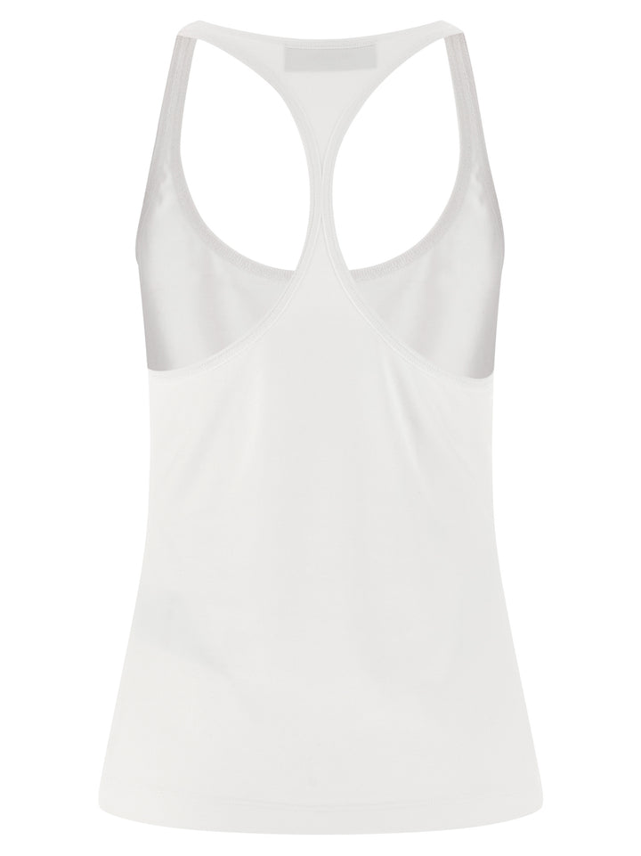 Dsquared² White Cotton Tank Tops