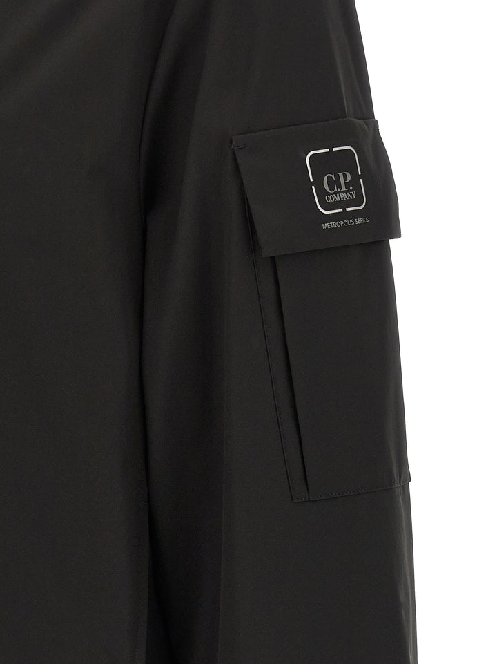 C.P. Company Black Polyester Blouse
