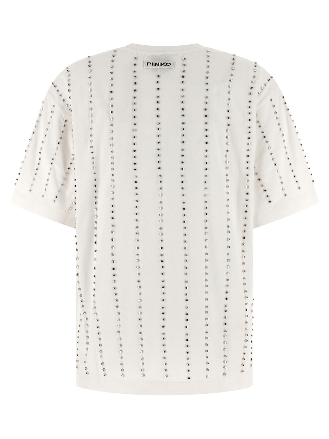 PINKO White Cotton T-Shirt