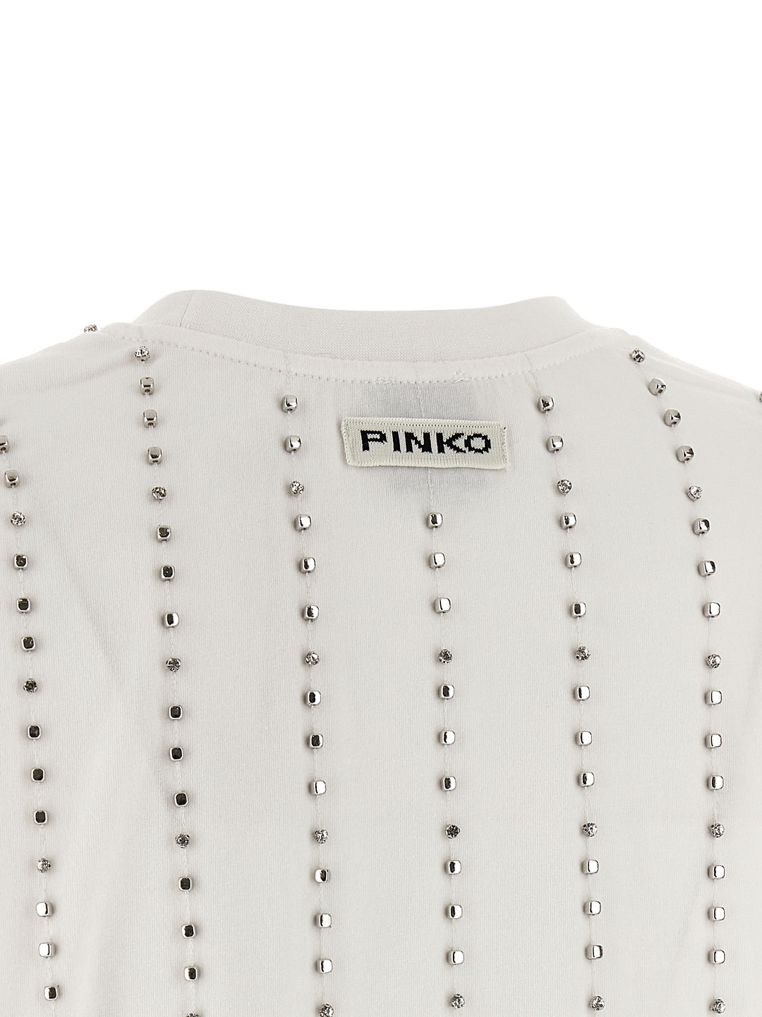 PINKO White Cotton T-Shirt