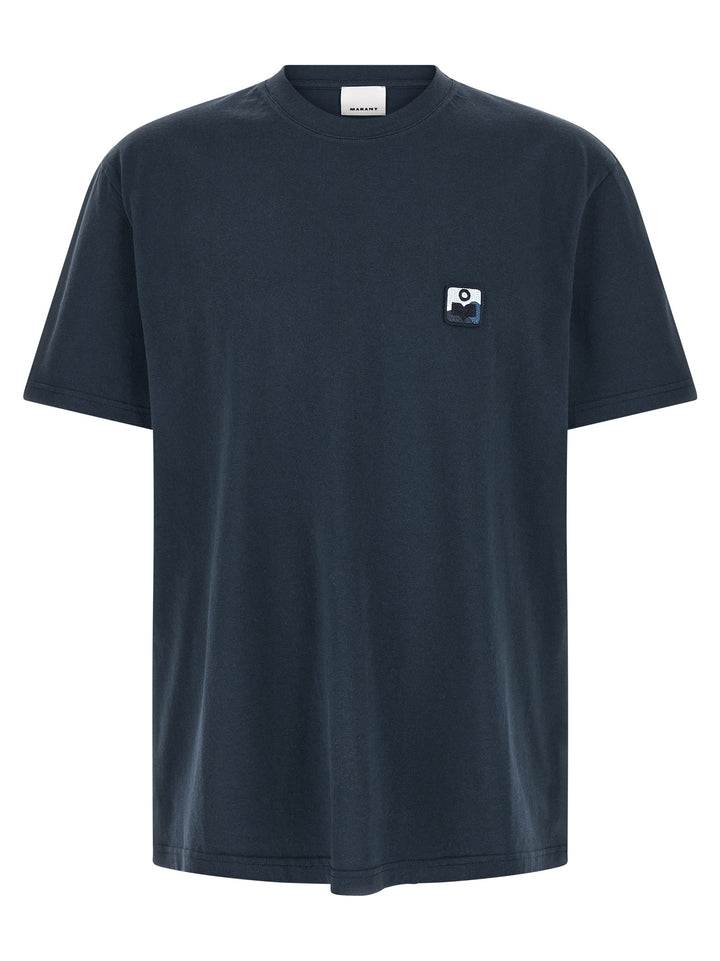 Isabel Marant Blue Cotton T-Shirt