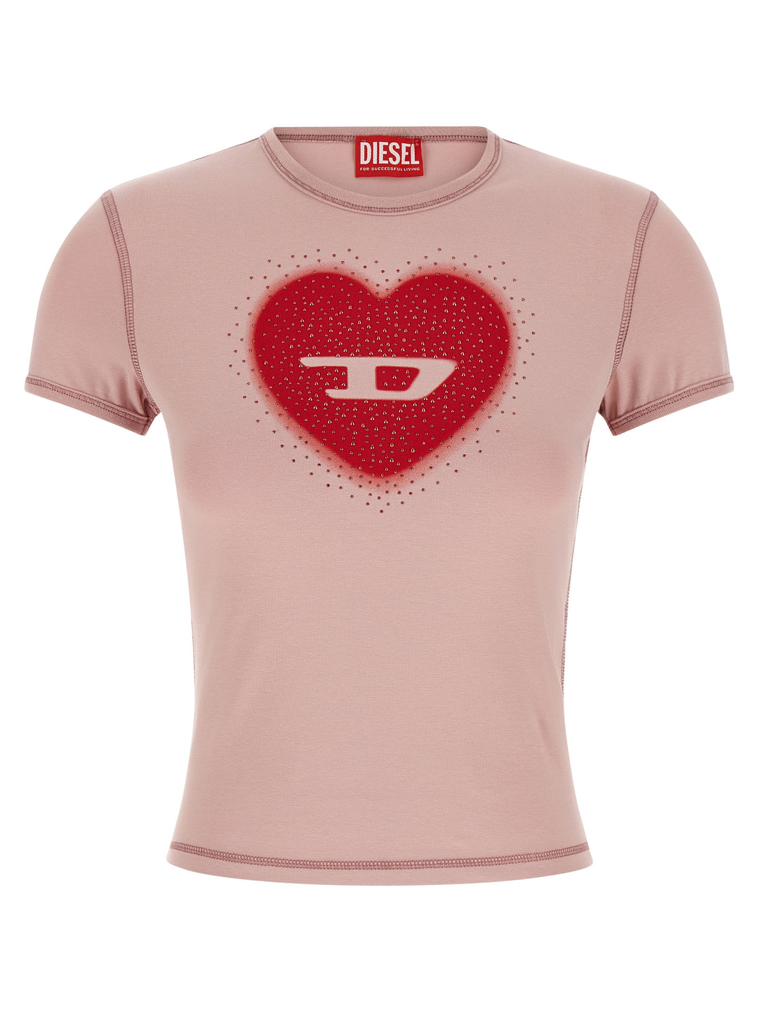 Diesel Multicolor Cotton T-Shirt
