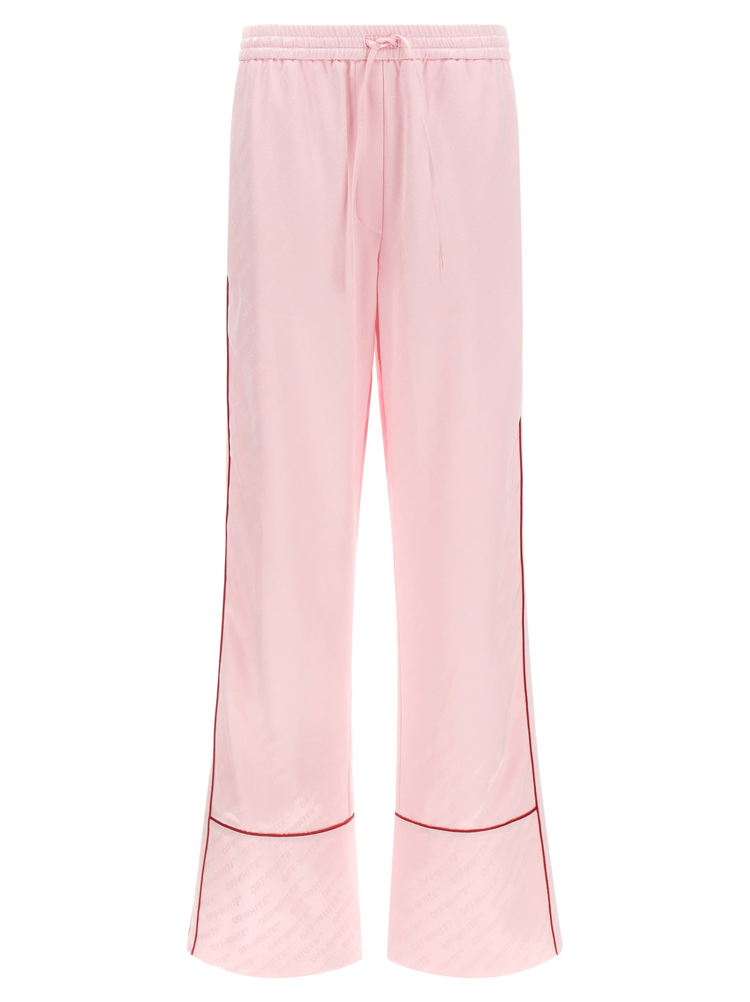 Off-White Multicolor Viscose Casual Pants