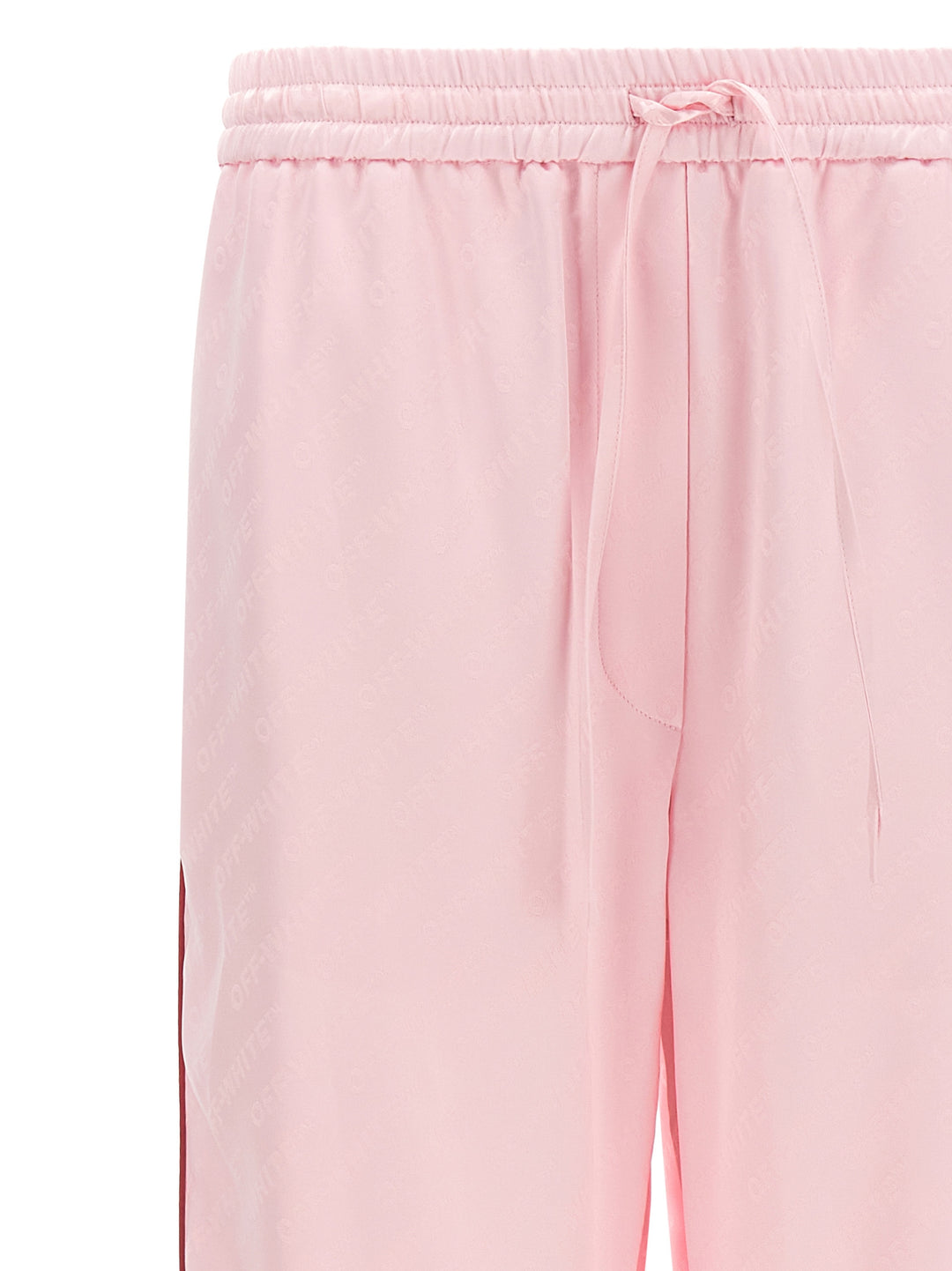 Off-White Multicolor Viscose Casual Pants