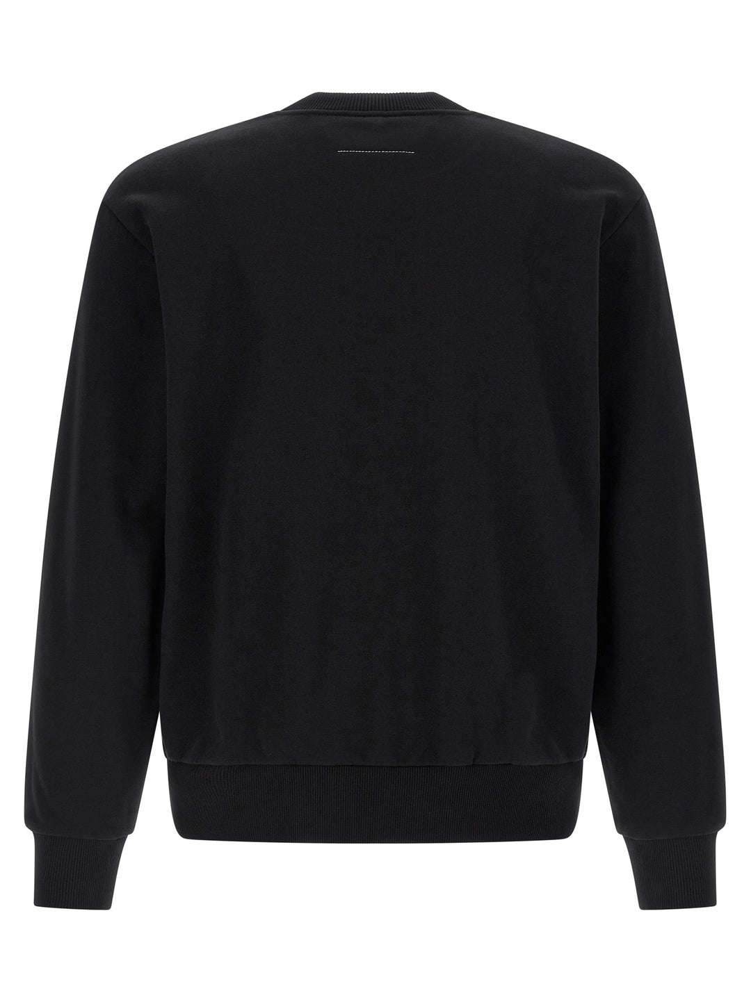 MM6 Maison Margiela Black Cotton Sweatshirt