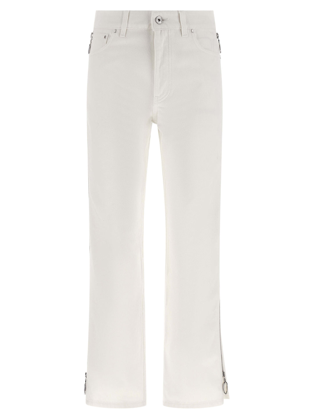 Paco Rabanne White Cotton Jeans Denim