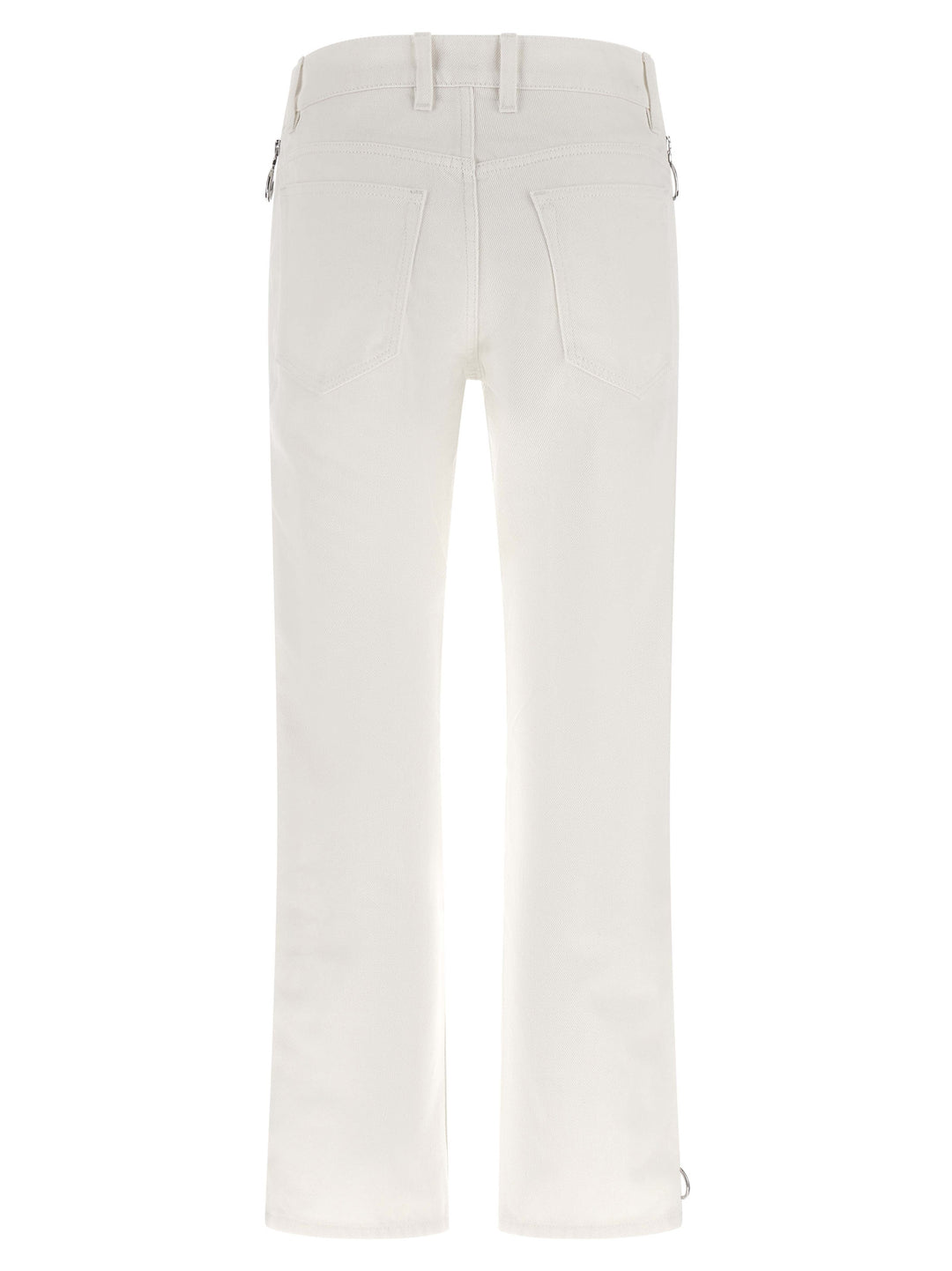 Paco Rabanne White Cotton Jeans Denim