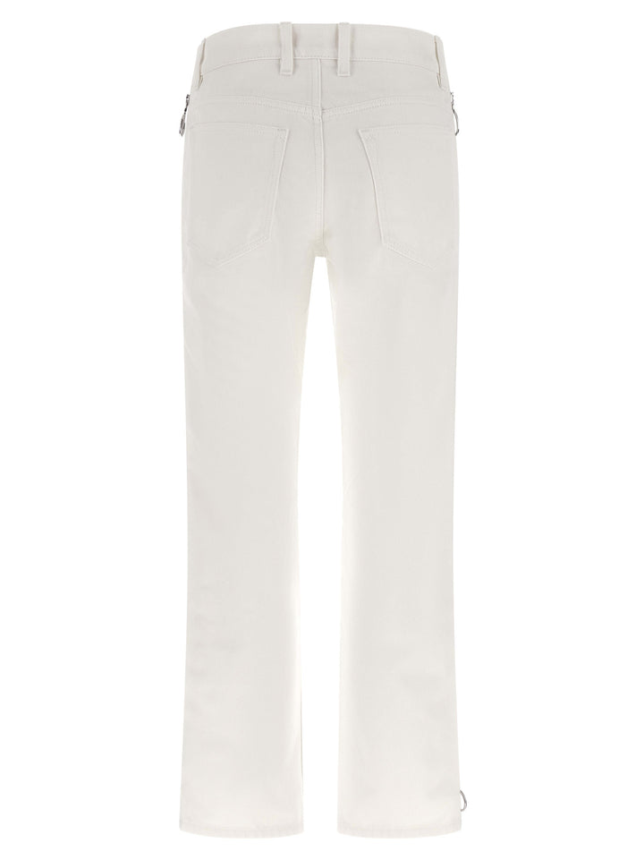Paco Rabanne White Cotton Jeans Denim