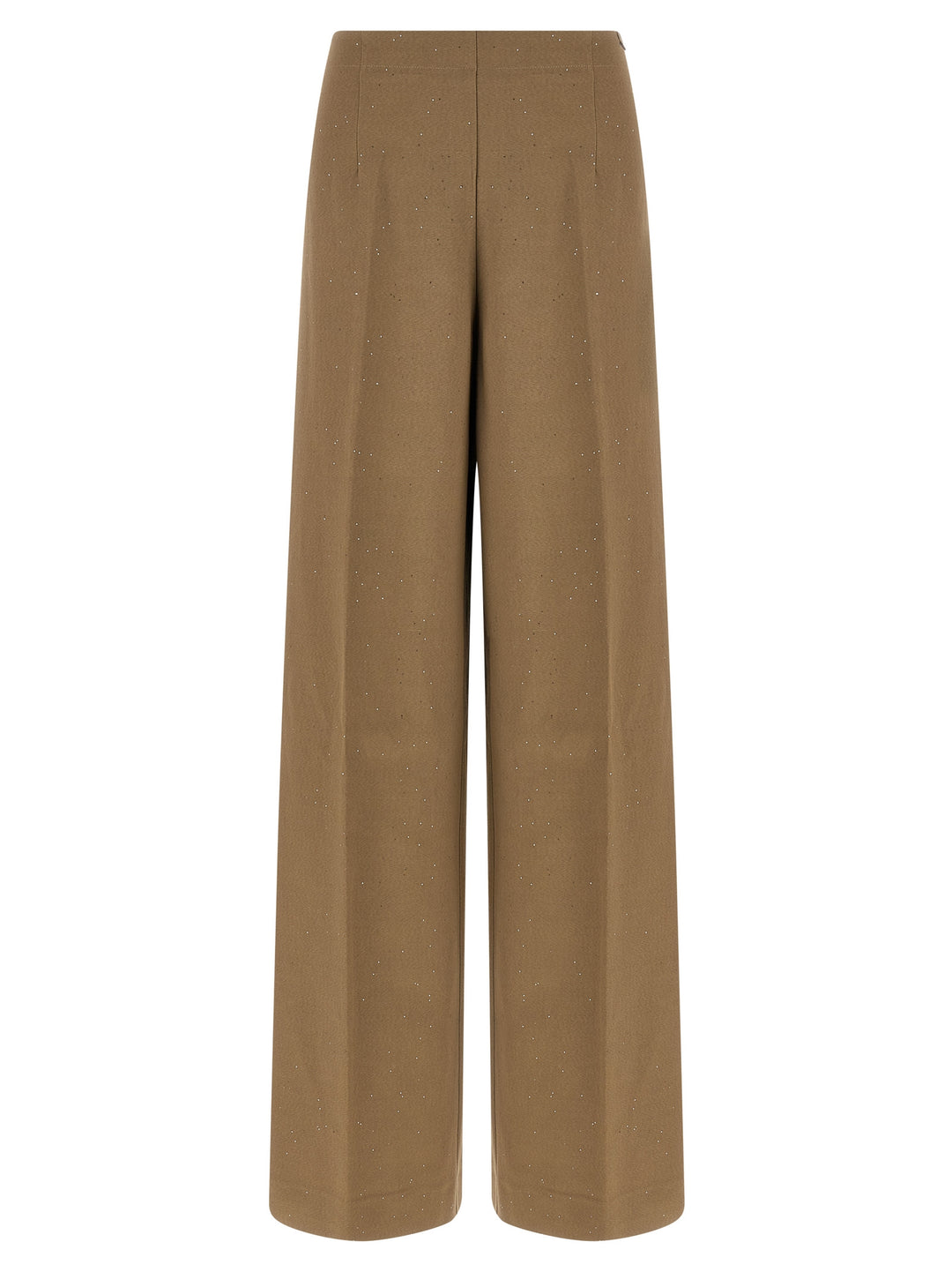 Herno Brown Viscose Casual Pants