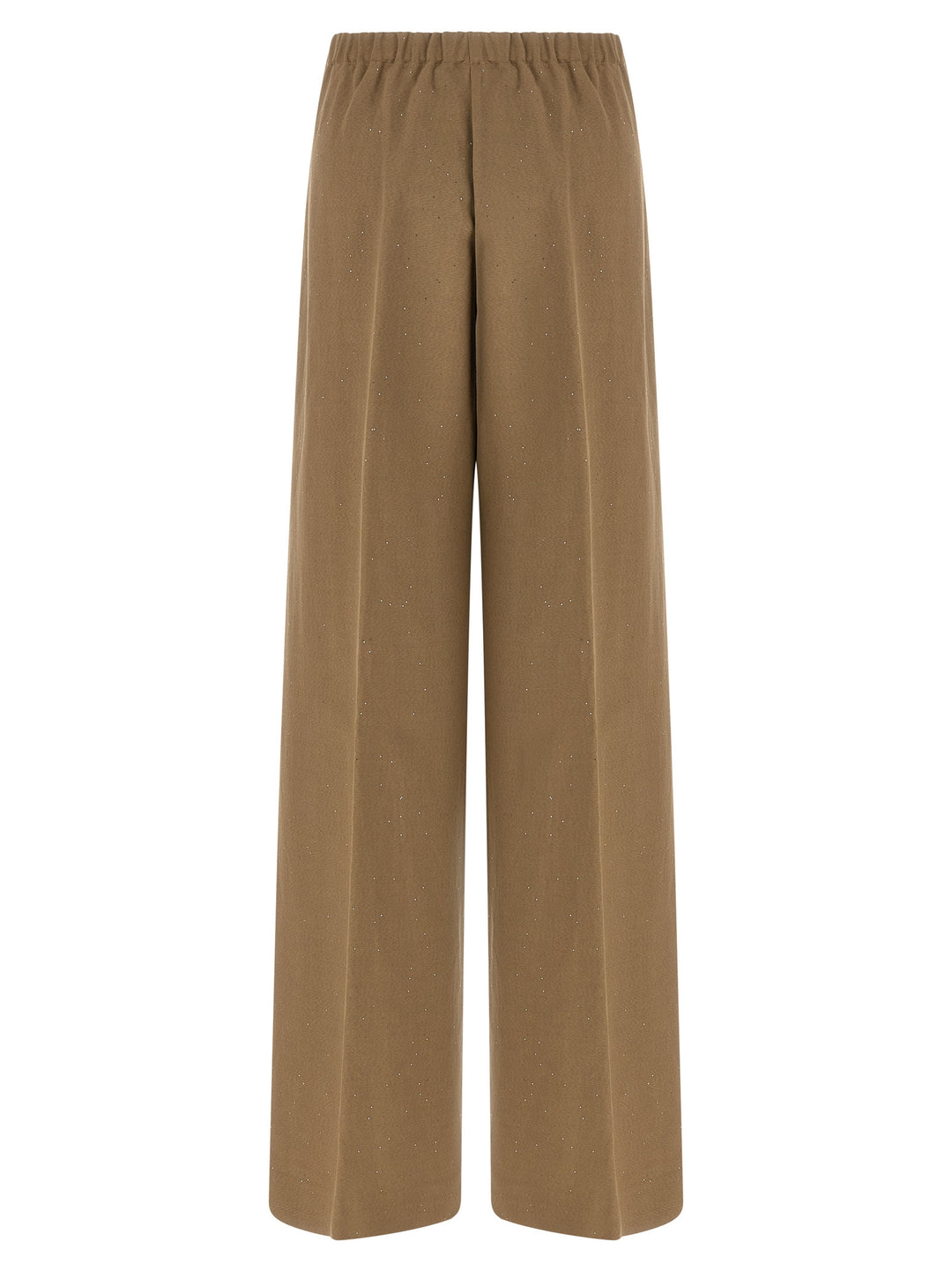 Herno Brown Viscose Casual Pants