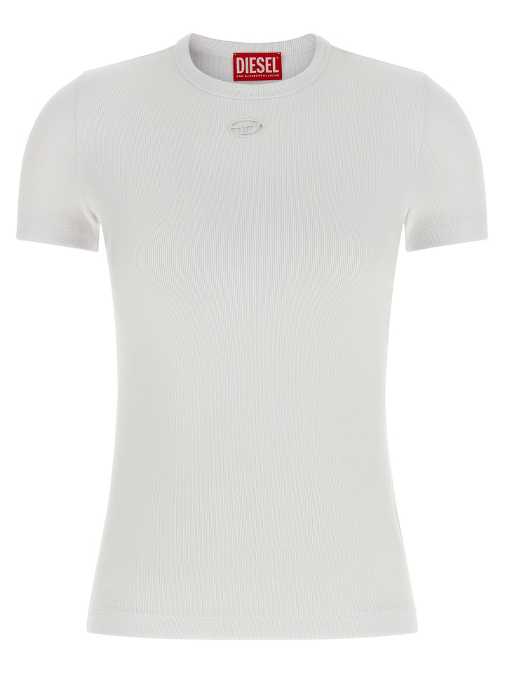 Diesel White Cotton T-Shirt
