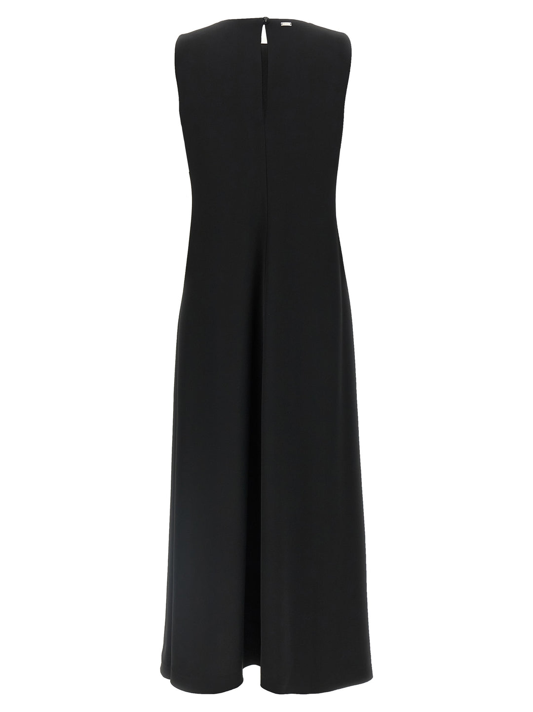 Herno Black Polyester Long Dress